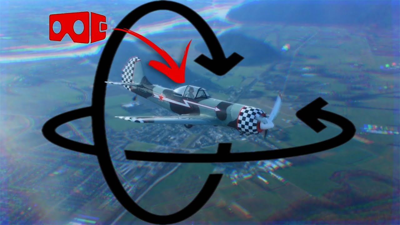360 VR Aerobatic Flight in a YAK-50