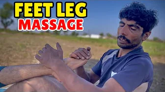 ASMR Relaxat Massage Sajju Master 💆 || ASMR Feet Care Massage – Ultimate Relaxation & Wellness” 🦶