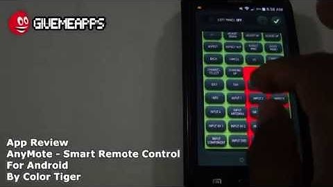 AnyMote for Android! The Ultimate Universal Remote!