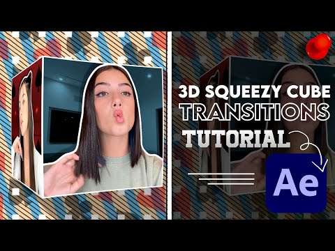 3D Squeezy Cube l After Effects Tutorial