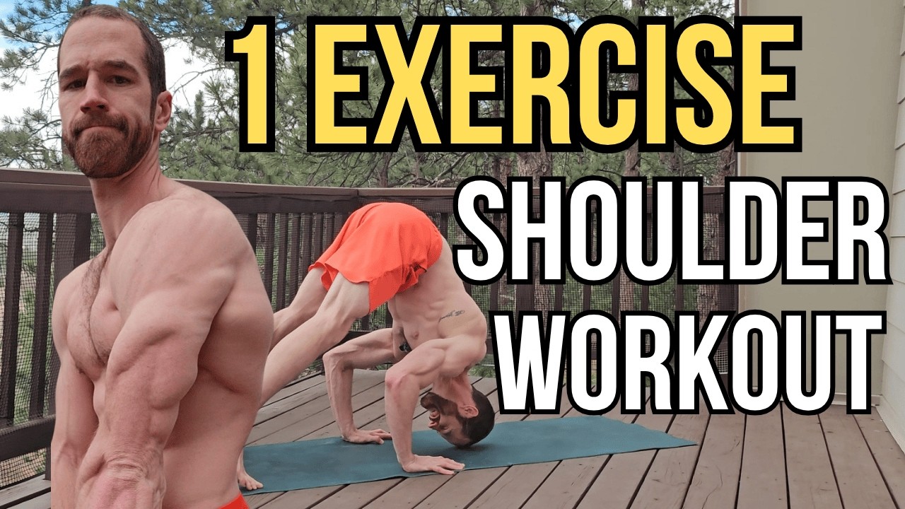 20 Minute Shoulder Workout Using Only 1 Exercise (Follow Along Home ...