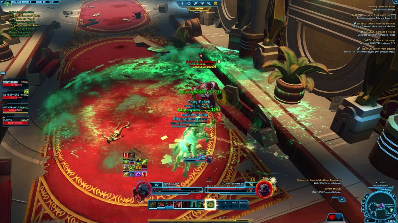 Swtor trial and error master.Icarr Nyris Ko + some special achivs