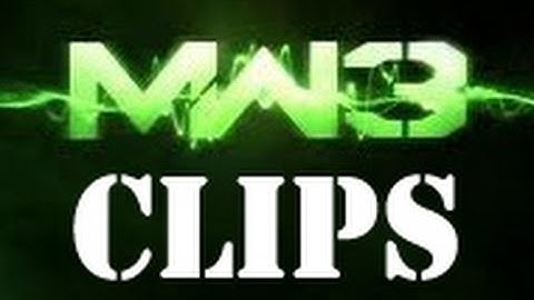 MW3 Clips 001 | Quickscoping is back!