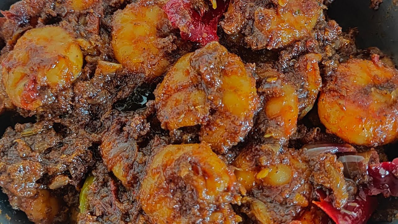 Pepper Prawns Fry மிளகு இறால் வறுவல் Coimbatore Special Pepper