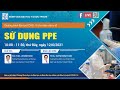 [Đào tạo nhân viên y tế] Sử dụng PPE