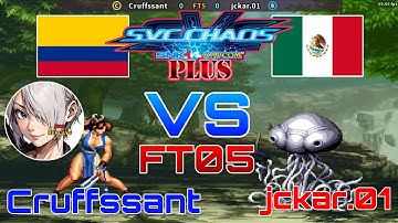 SNK VS CAPCOM CHAOS SUPER PLUS - Cruffssant🇨🇴🆚️🇲🇽jckar.01 [FT05] 1080p.60fps #gaming #snkvscapcom