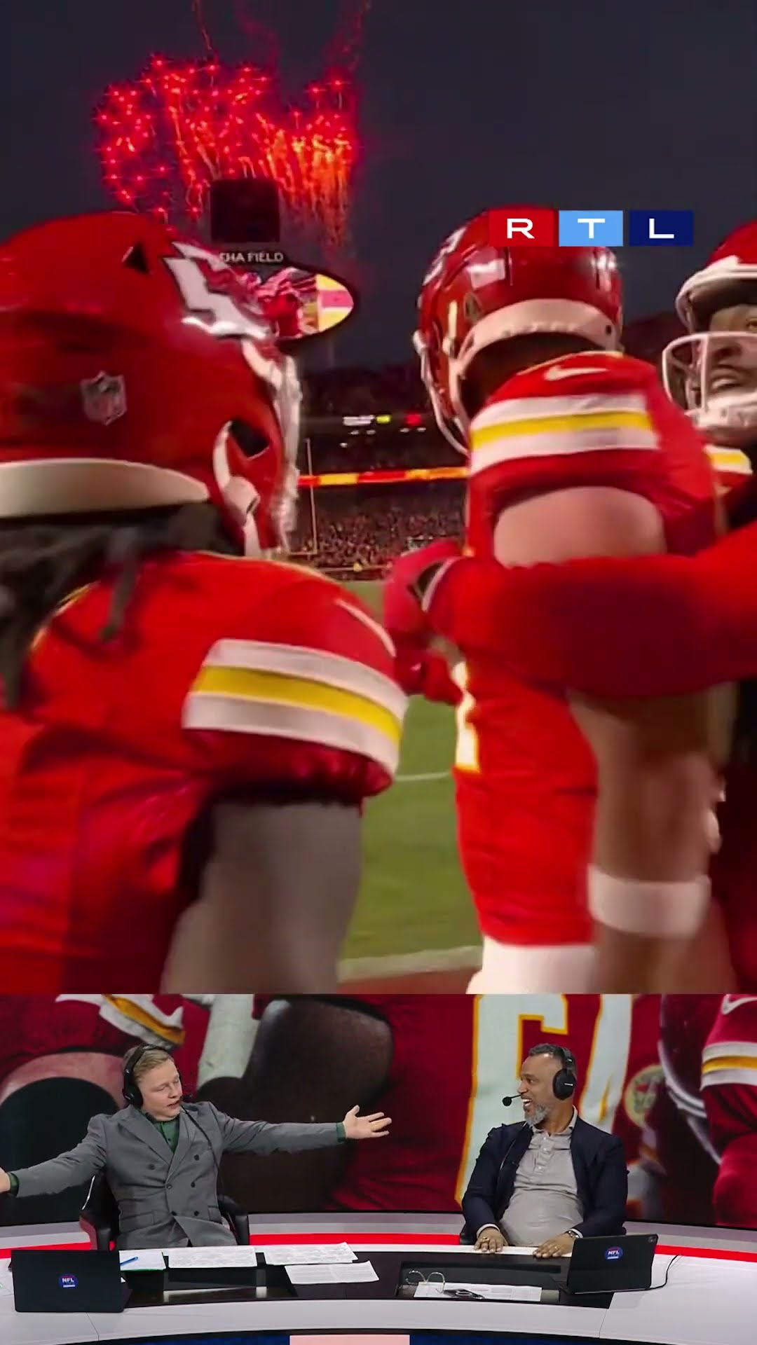 UNREAL Patrick Mahomes touchdown! #rtlnfl