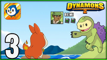 Dynamons 2 - Gameplay Walkthrough Part 3 - Fight with REMI (iOS, Android).
