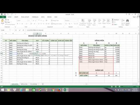 Hướng dẫn sử dụng hàm VLOOKUP và HLOOKUP trong Excel