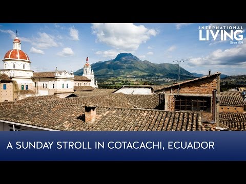 A Sunday Stroll in Cotacachi, Ecuador