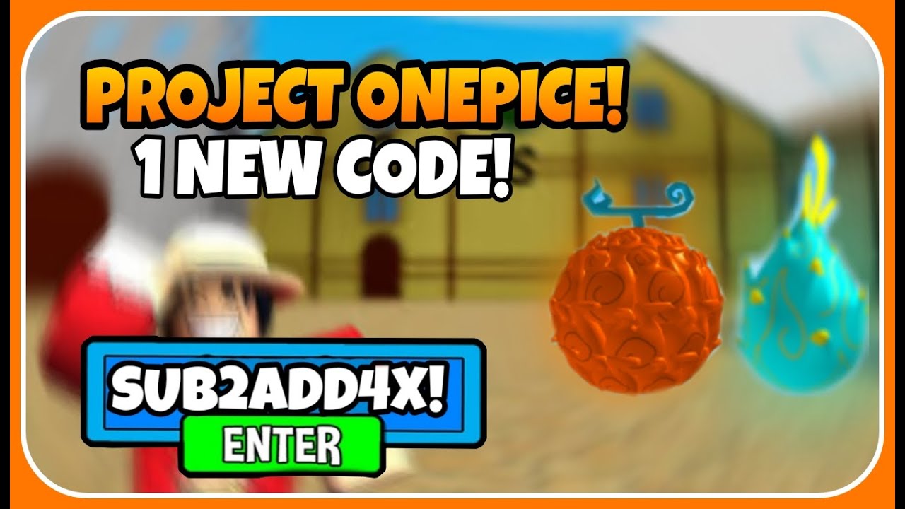 Project One Piece 1 New Secret Update Code In Project One Piece Roblox Youtube