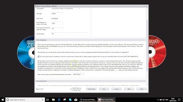ContractsXpert 2018 - Manually creating a Small Works Contract
