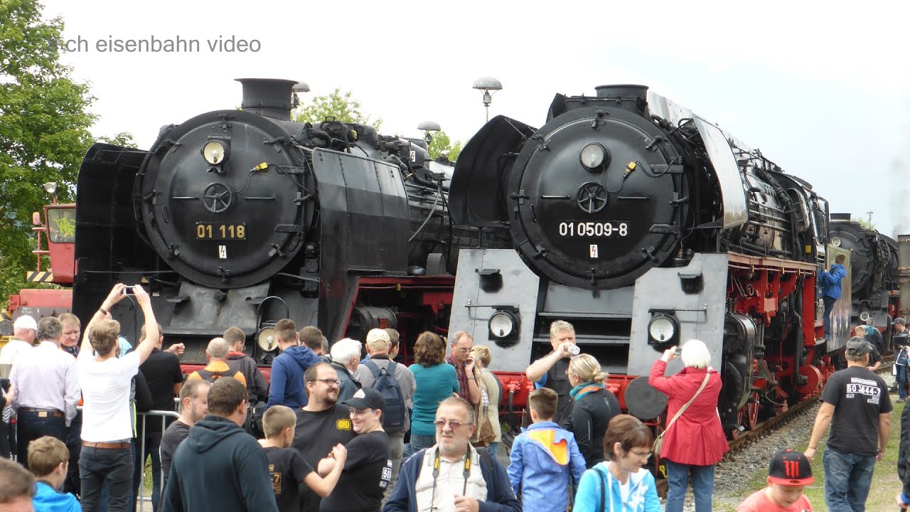 Meiningen Dampftag 2015 - YouTube