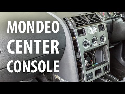 How to: Remove dash center console, Ford Mondeo Mk3 (2000-2007)