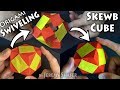 Origami Swiveling Skewb Cube