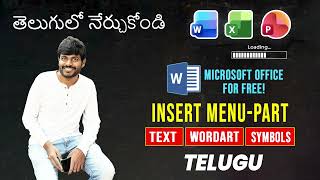 Microsoft Word Insert Tab and Ribbon in Depth by Vamsi Dande