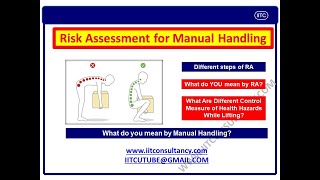 Risk Assessment for Manual Handling, What is manual handling, steps of manual handling
