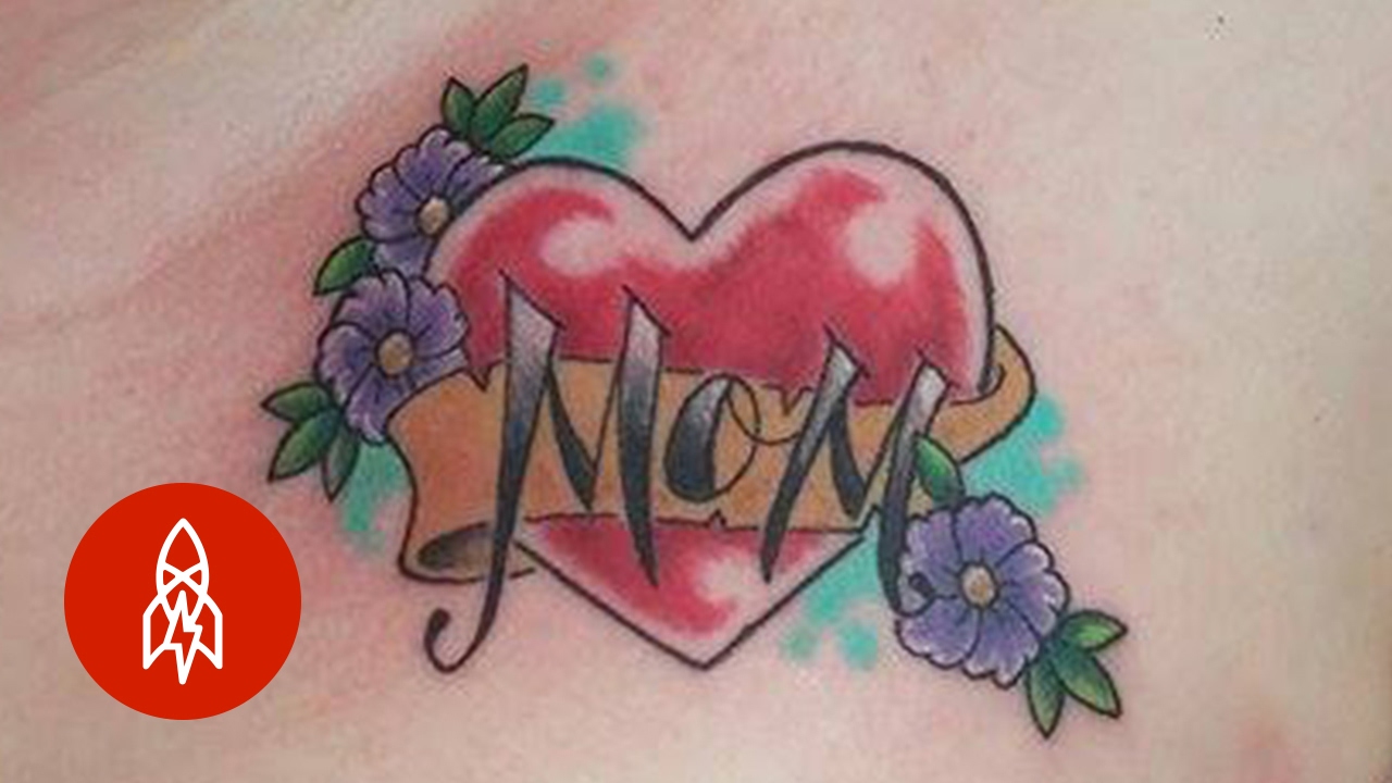 I Love Mom tattoo tributes for mothers day PHOTOS