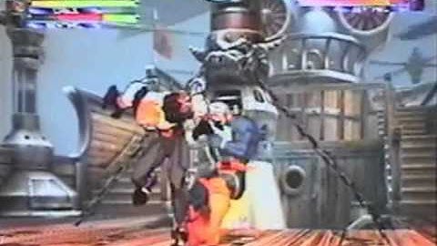 Evo2003 MvC2 5on5 Genghis vs Xecutioner