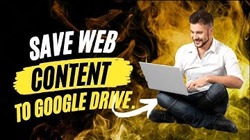 Save web content or screen capture directly to Google Drive.