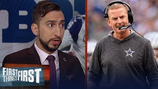 Jason Garrett & coaching staff to blame for Cowboys loss to Patriots | NFL | FIRST THINGS FIRST