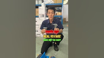 Thước Kẹp real vs fake khác biệt chổ nào?  #anhthodung #KingBlue #tips