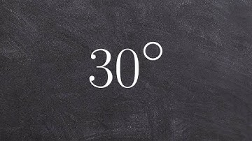 Converting 30 degrees to radian form