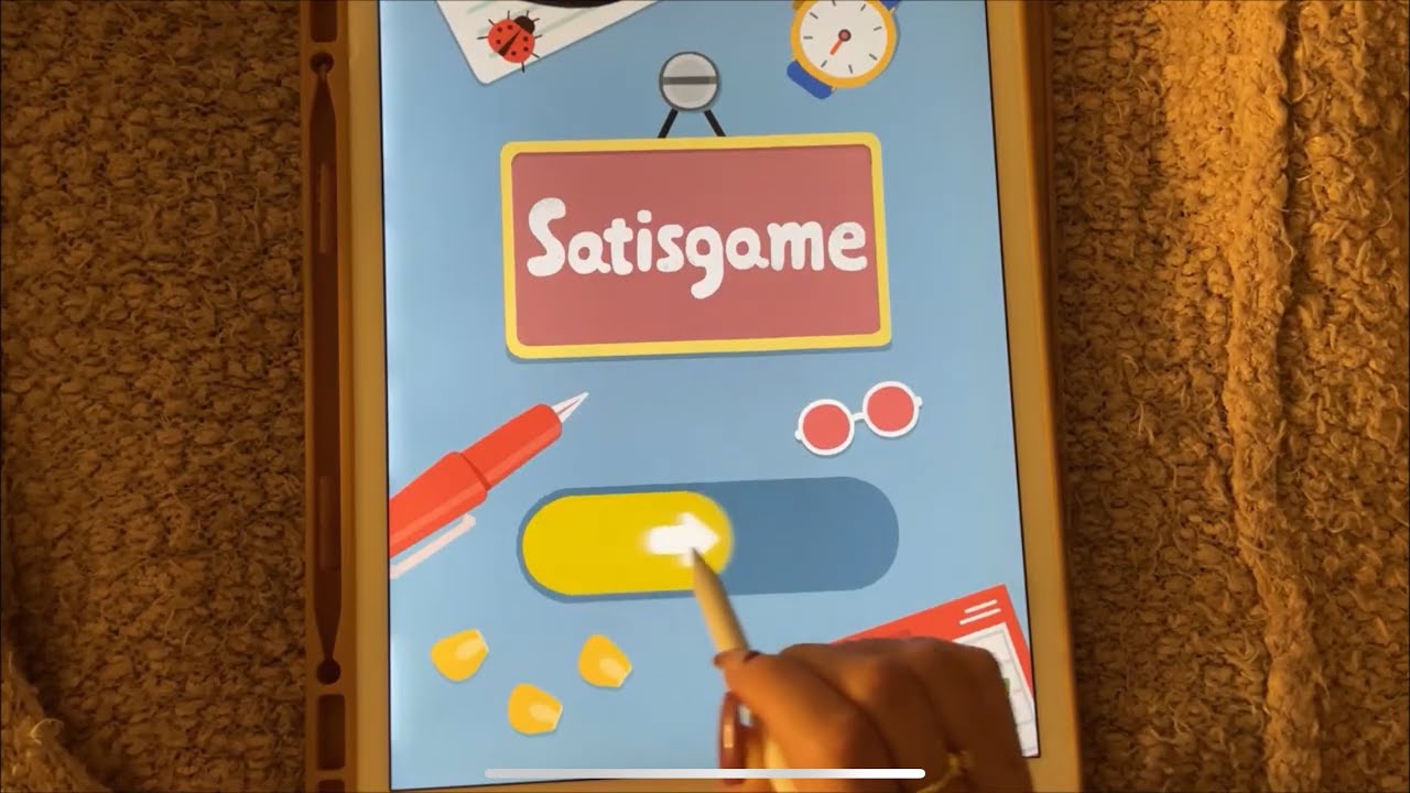 Playing the most satisfying game ever - ipad ASMR with no talking - YouTube
