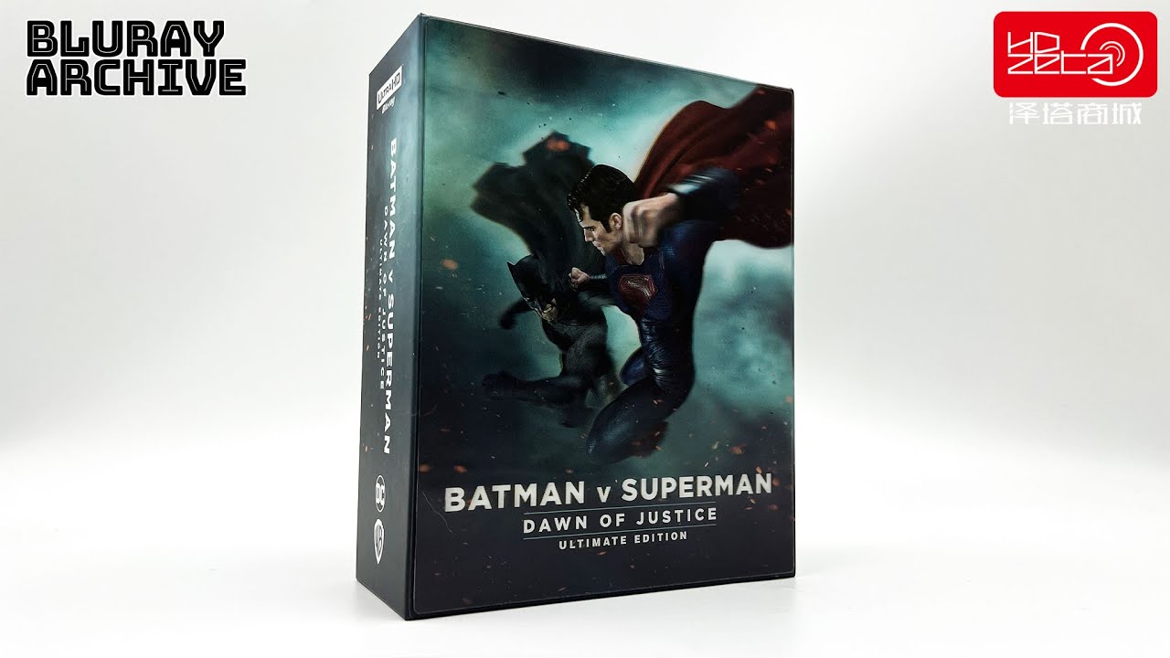 4K, 60fps] Batman vs Superman - Imax Version Steelbook Oneclick 