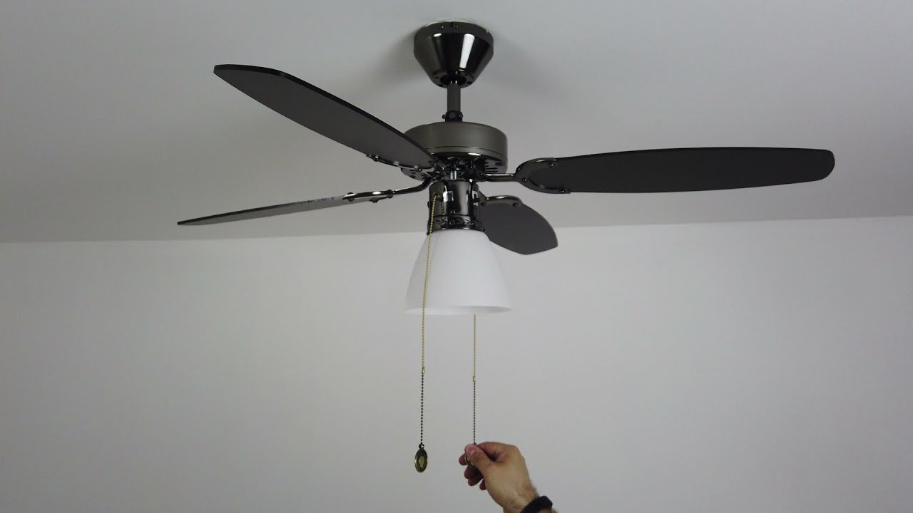 Люстра-вентилятор Westinghouse Capitol Gun арт. 78709 обзорное видео