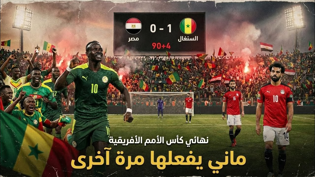اتعشمنا زيادة وماني فوقنا💔  #مصر  #afcon2025#sports#senegal 