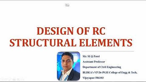 Design of RCC I Module-1 I Lecture-2