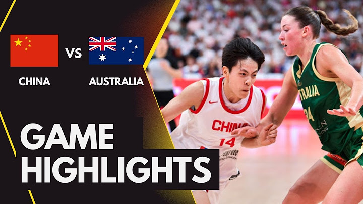 CHINA VS AUSTRALIA｜Women's Asia Cup Warm Up Game | Full Highlights | July 6, 2025