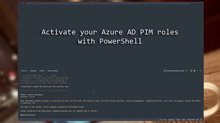 Activate your Azure AD PIM roles with PowerShell