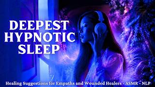 POWERFUL Deep Sleep Hypnosis for Emotional Exhaustion, Chronic Stress & Burnout Recovery - ASMR NLP