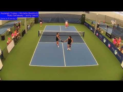 For The Cure Women's Doubles 3.5 Gold Medal Match