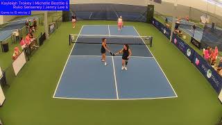 For The Cure Women's Doubles 3.5 Gold Medal Match