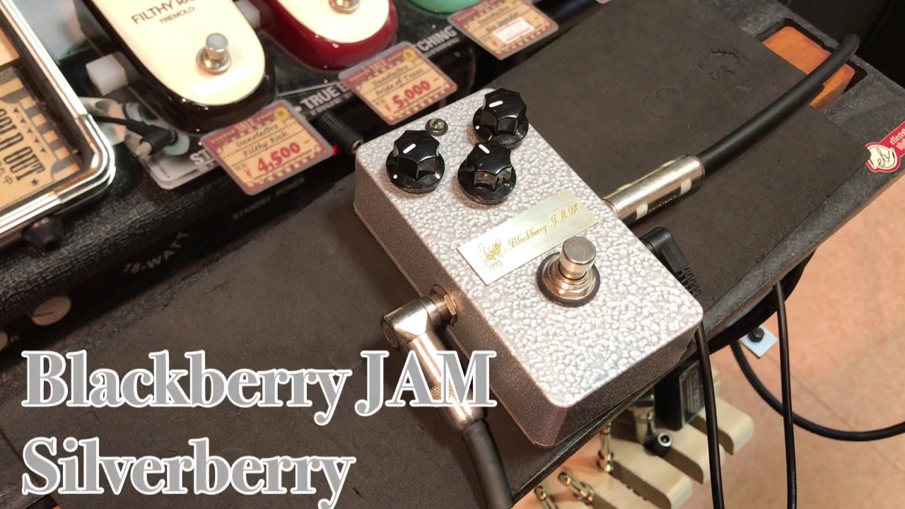 Blackberry JAM Silverberry - 「ダンブルアンプ」のサウンドを極限