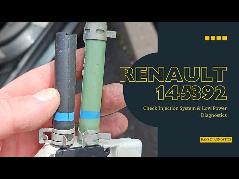 Renault 1.5dci Check Injection System. Engine Management Light On. Loss ...