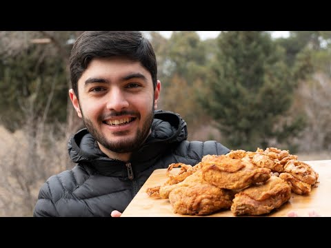 Super delicious and quick fried chicken recipe! ASMR food