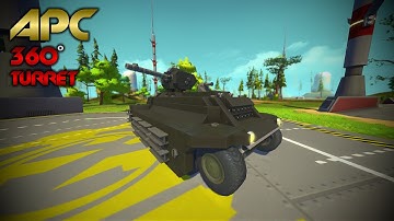 Scrap Mechanic Creations - APC w/ 360 Turret