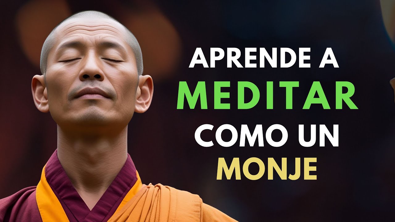 Cómo meditar como un monje:  Guía práctica con ciclo de 7 días