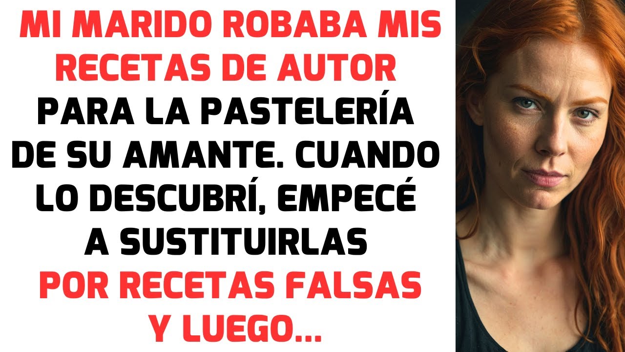 Mi Marido Robaba Mis Recetas De Autor Para La Pastelería De Su Amante. Cuando Lo Descubrí...