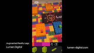 Augmented Reality Lego by Lumen Digital