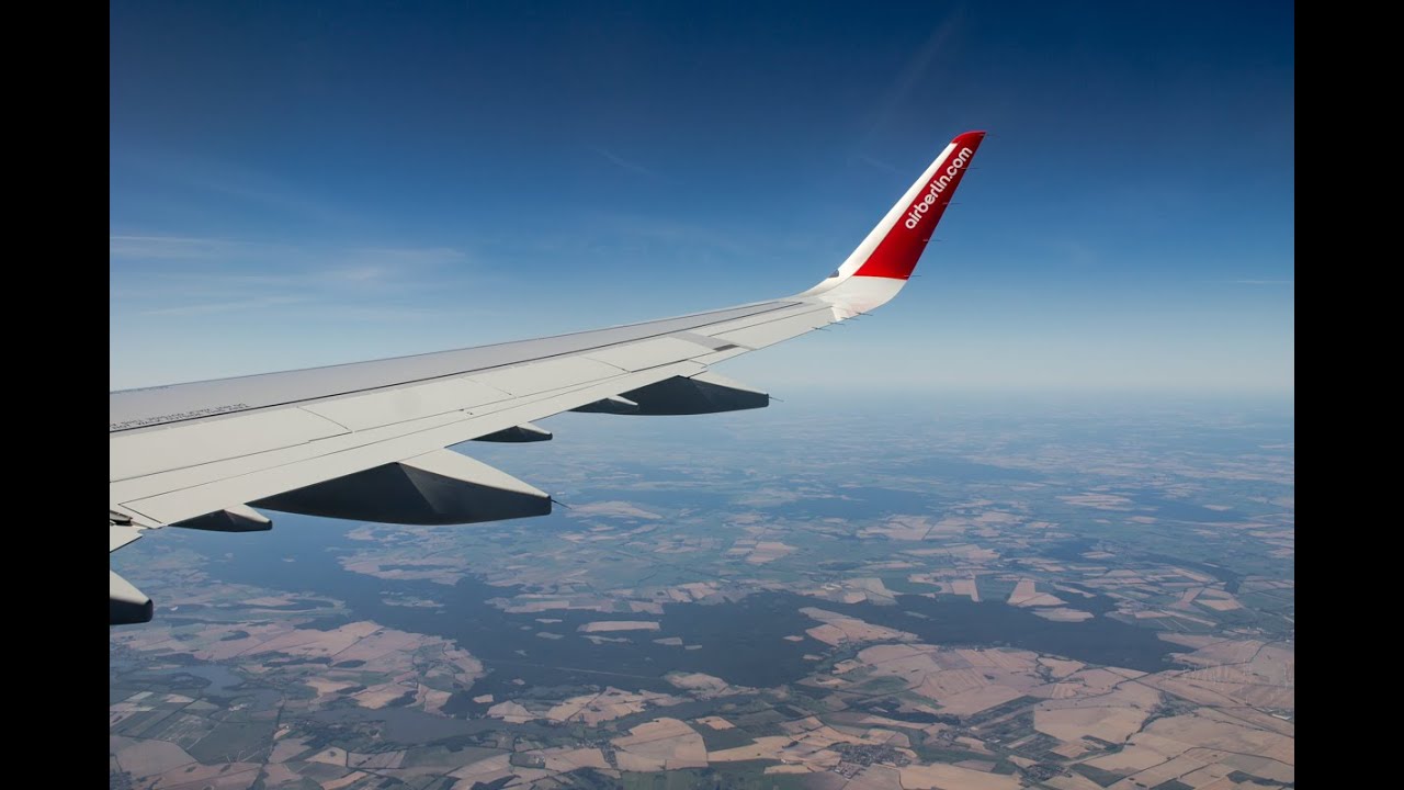 Airberlin Airbus A321 Sharklets Takeoff In Berlin Tegel Full Hd Youtube