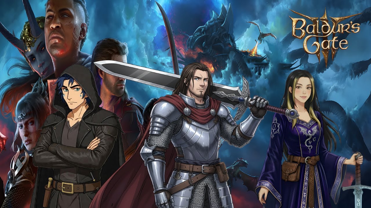 Baldur's Gate 3: With da BOYS!!!!!!!!!!!!!!!!!!! (Portrait)