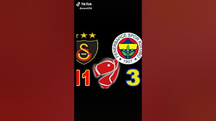 Galatasarayın fenerbahçe yi yenmiş olduğu skorlar