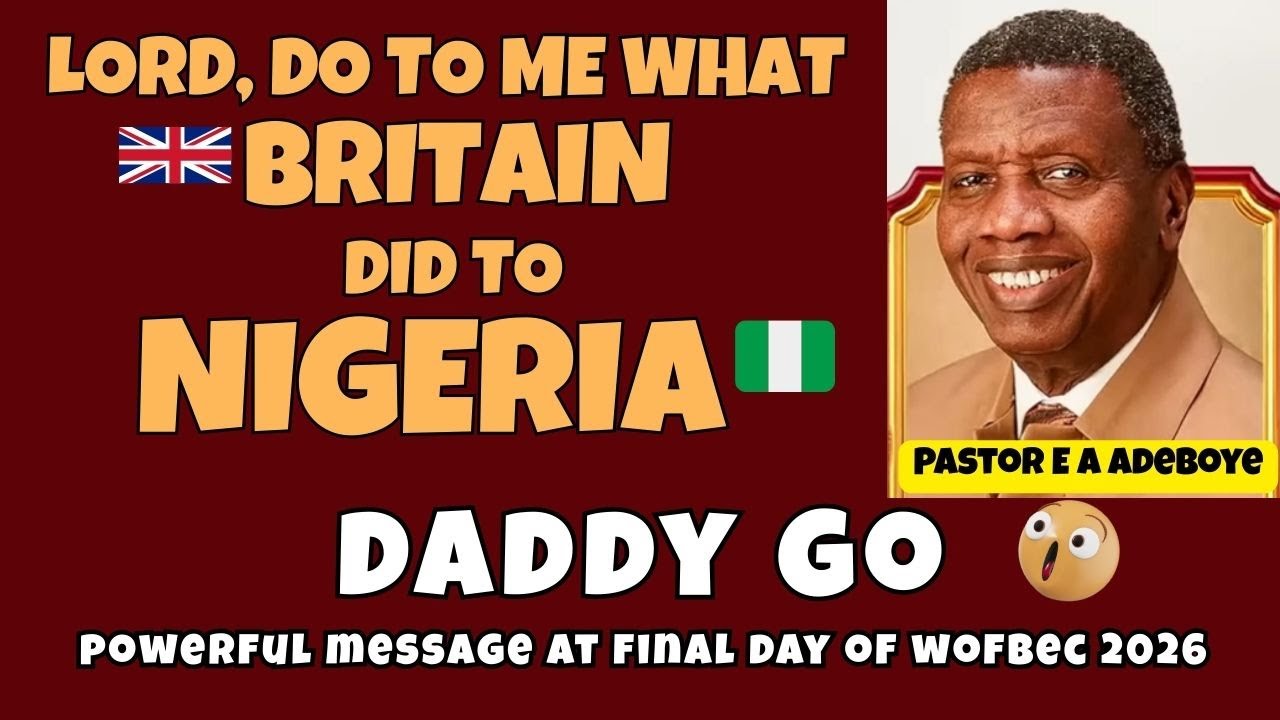 Отцовское благословение и мощная проповедь | Пастор Е.А. Адебойе | WOFBEC 2026