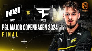 LA GRAN FINAL!!! || NAVI vs FAZE || PGL CS2 MAJOR COPENHAGEN || FINAL || BO3 || HIGHLIGHTS