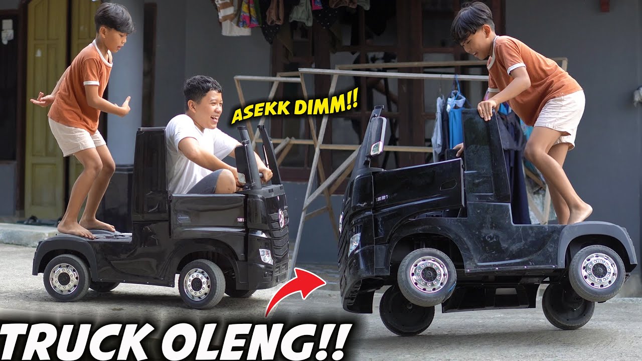MODIF TRUCK HANIN, EH MALAH DIBUAT MAIN KAK DITDIM SAMPAI 0LENG..
